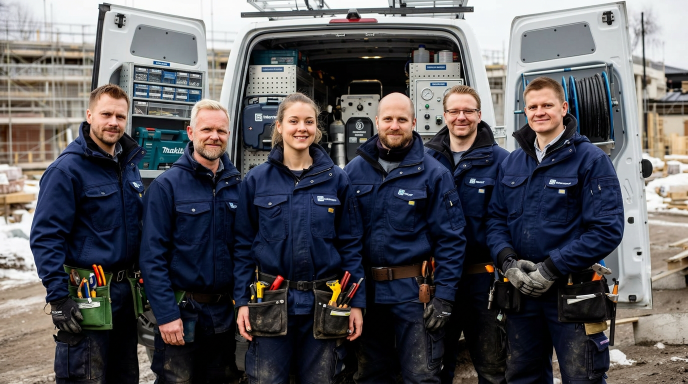 GBG Relinings team – erfarna rörmokare och reliningtekniker